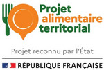 Logo de la labellisation du projet alimentaire territorial