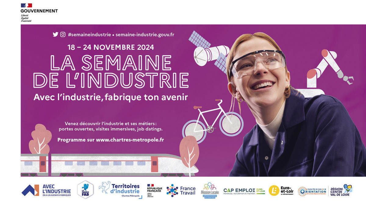 Semaine de l'industrie organisée du 18 au 22 novembre par le service développement économique