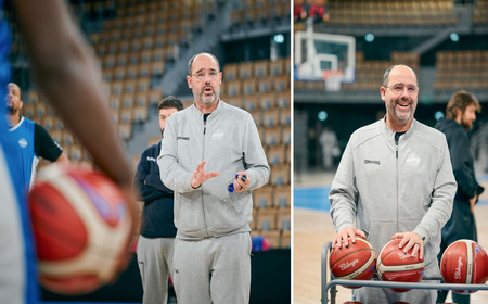 Portrait de Franck Le Goff, entraineur du C'Chartres métropole Basket.