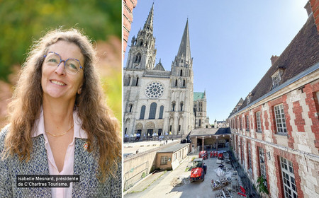 Isabelle Mesnard et le futur office du tourisme