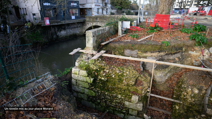 ravelin du 16e siècle place Morard