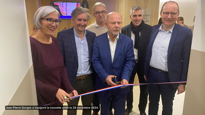 Inauguration de l'unité de cardiologie à l'hôpital du Coudray